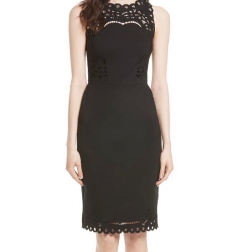 Ted Baker Black Lace Detail Dress - Picture 4 of 16